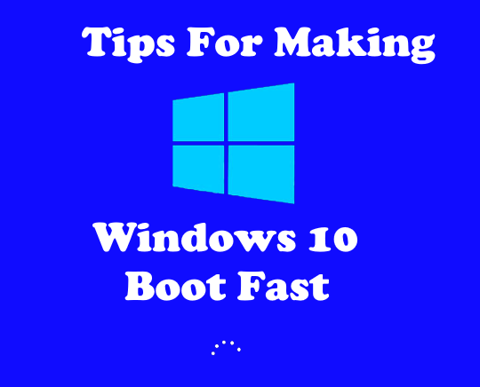 So machen Sie Windows 10 -Boot schneller um 200%