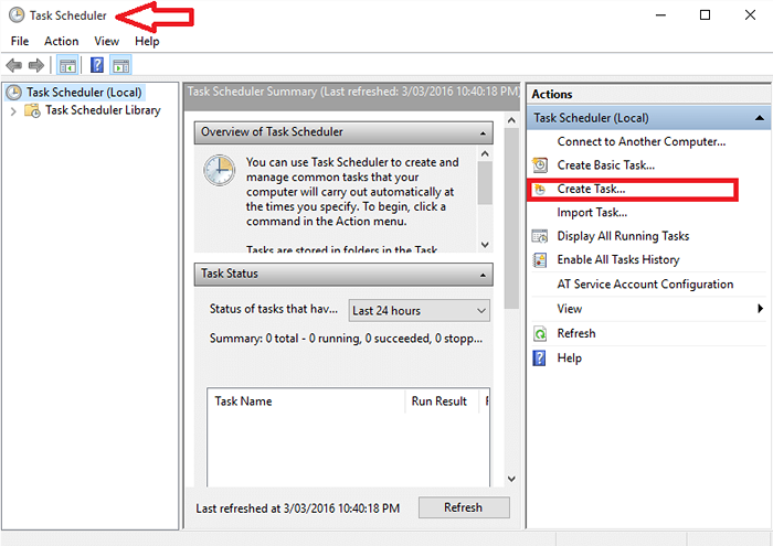 Cómo notificar a los intentos de inicio de sesión del usuario en la aplicación Windows 10 Mail