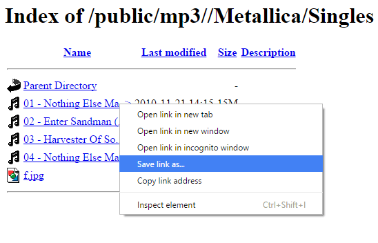 Jak bezpośrednio wyszukiwać Google w poszukiwaniu linków MP3
