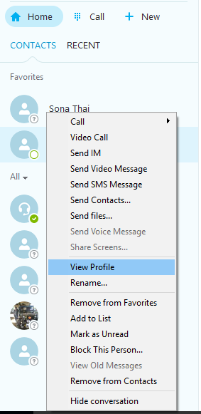 Comment envoyer un SMS SMS à l'aide de Skype dans Windows