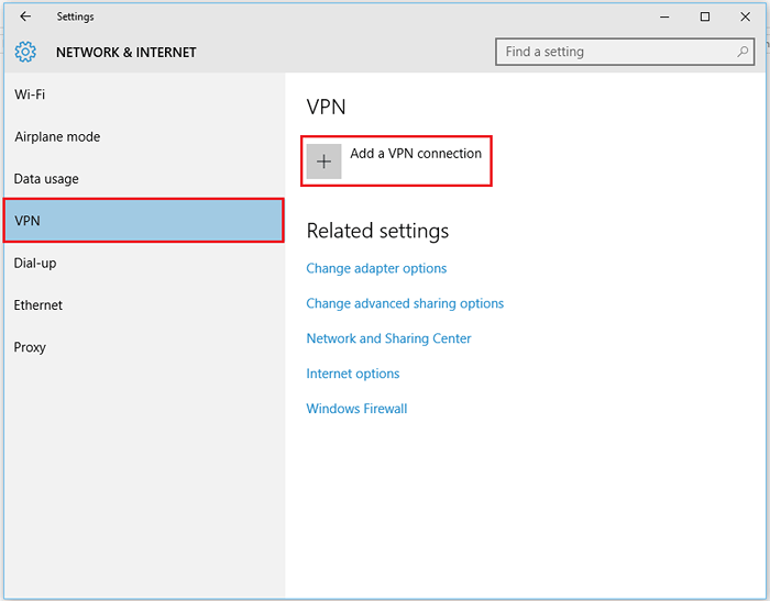 So richten Sie eine VPN -Verbindung in Windows 10 auf