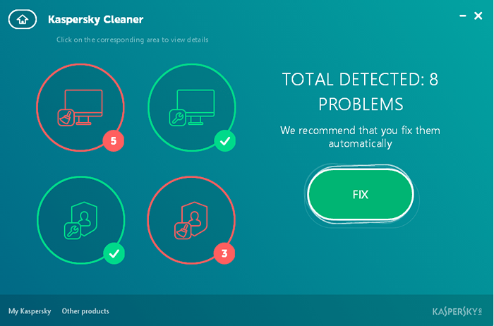Cara menggunakan Kaspersky Cleaner untuk membersihkan PC Anda