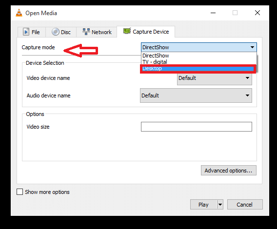Como usar o Media Player VLC para gravar atividades de desktop