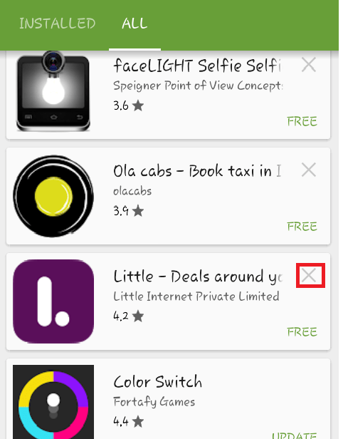 Cara melihat aplikasi Android yang anda nyahpasang pada masa lalu