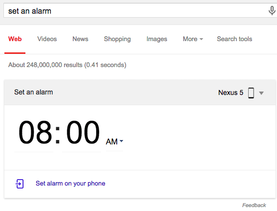 Sekarang kirim catatan, atur alarm dan kirim petunjuk arah dari komputer Anda ke telepon melalui google