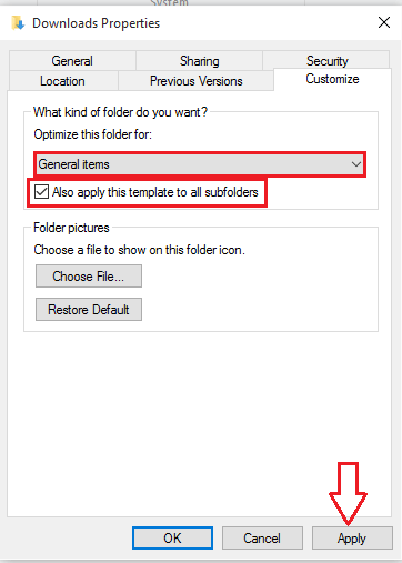 Acelere o carregamento das pastas de carregamento lento no Windows