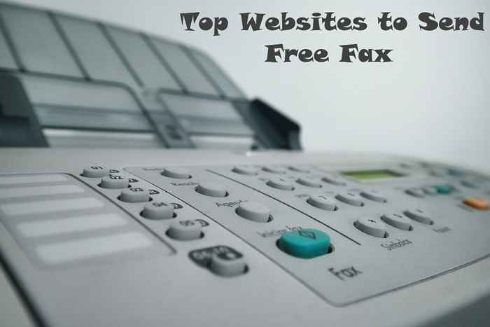 10 najlepszych stron internetowych, aby wysłać faks za darmo