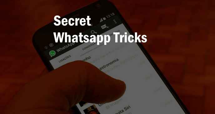 Top 42 Trik Whatsapp Rahasia yang Tidak Pernah Anda Ketahui