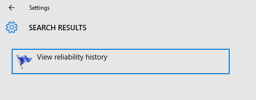 Pemecahan masalah di Windows 10 Menggunakan Monitor Keandalan