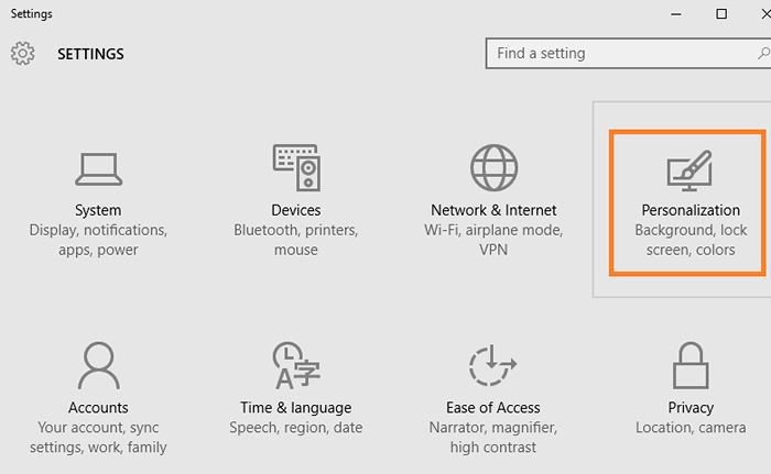 Hidupkan/mematikan ketelusan dalam menu Mula, bar tugas Windows 10