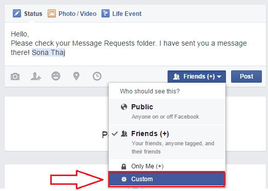 Penyelesaian untuk Mesej Pergi ke Folder Permintaan Mesej di Facebook